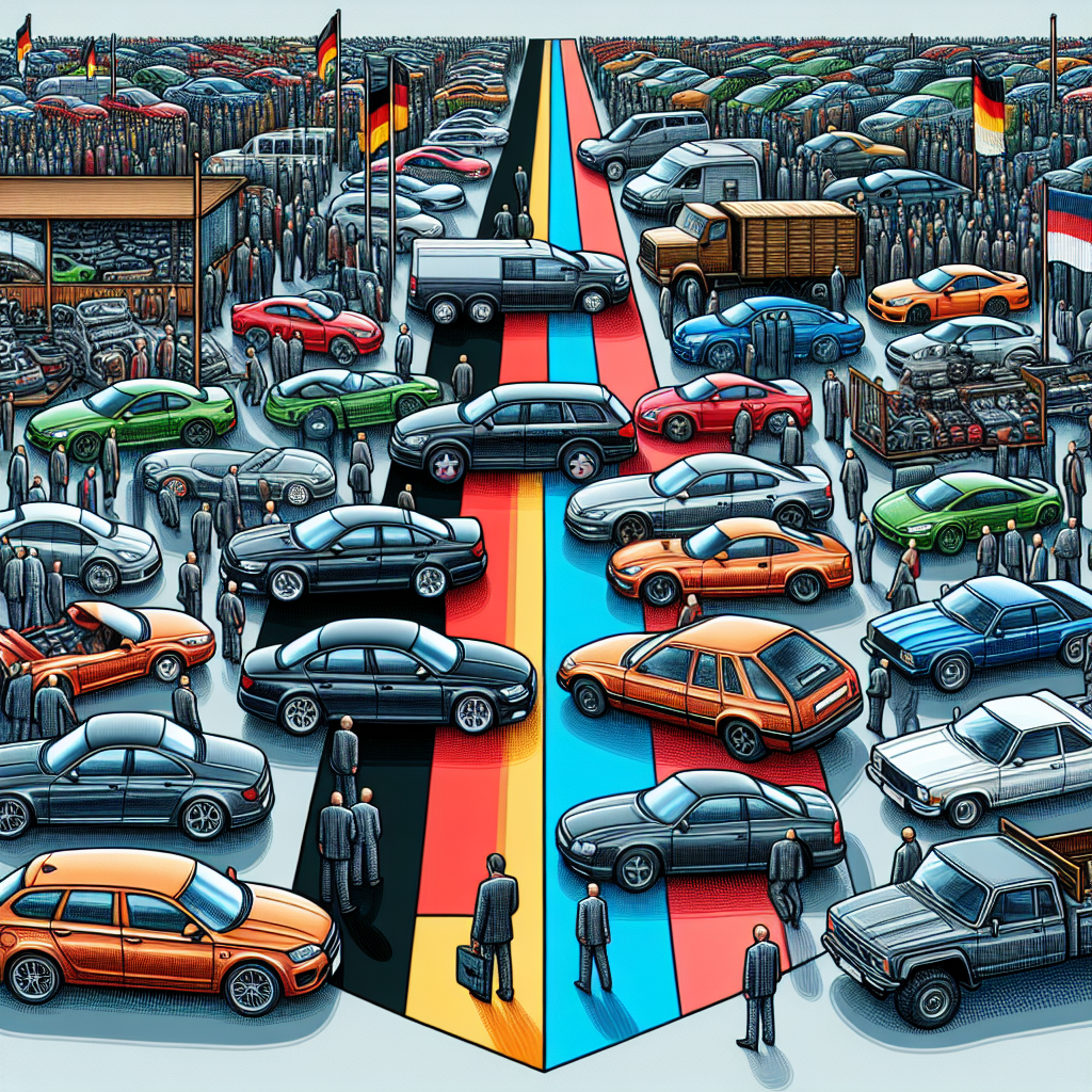 Porównanie: Aukcje aut z Niemiec a Proces Importu Auta z USA do Polski
