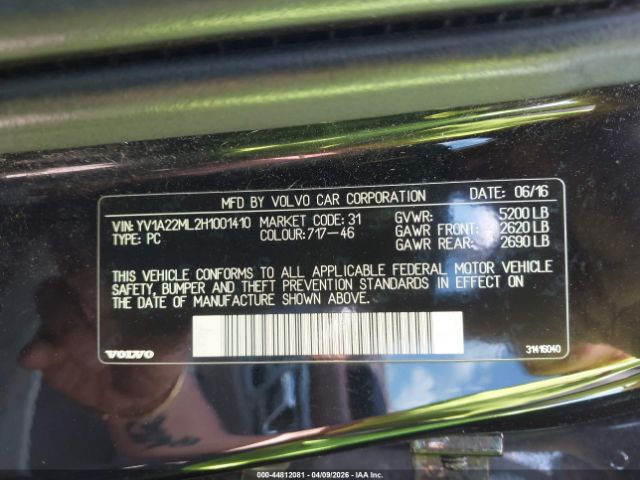 2017 VOLVO S90 T6 INSCRIPTION